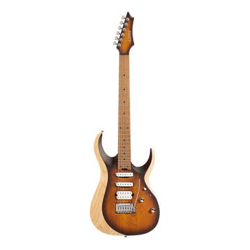 Cort X700 TOPVBG ST-Style Elektrische Gitaar Brown, Ophalen of Verzenden, Nieuw
