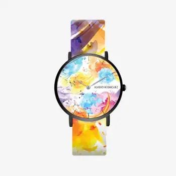 Kleurrijke dames horloge - Japanse uurwerk - silicone, Nieuw