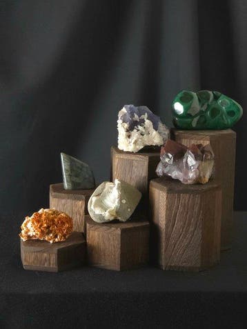 Minerale loterij uit de hele wereld Geode - Hoogte: 21.5 cm-