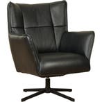 Leren industriële fauteuil, Huis en Inrichting, Ophalen of Verzenden, Nieuw, Leer