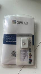 1 pcs Diamant (Natuurlijk) - 0.64 ct - Rond - I - SI2 -, Nieuw
