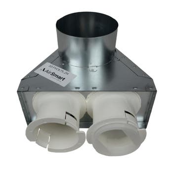 Ventielcollector Click Fix 2xø90 - ø125mm kort, Verzenden, Nieuw