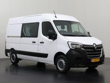 Renault Master 2.3DCi Dubbele-cabine 2024 L2 H2 Diesel, Auto's, Bestelauto's, Euro 6, Renault, Wit, Nieuw