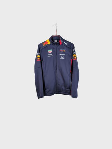 Puma Sports Jacket Heren maat S Marineblauw Vintage, Ophalen of Verzenden, Nieuw