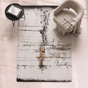 *WOONWINKEL* Kare Design Abstract Grey Line Vintage Vloerkle, Verzenden, Nieuw