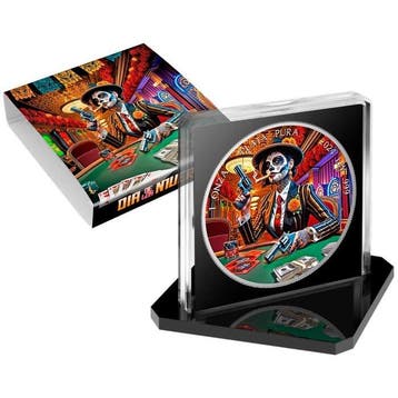 Mexico. 1 Onza 2024 Gangsta - Día de los Muertos 1oz .999