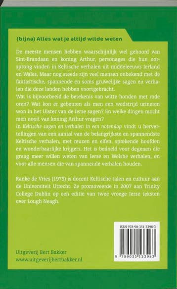 Keltische sagen en verhalen in een notendop / Alles wat je, Boeken, Verzenden, Gelezen, R. de Vries