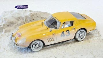 BEST MODEL 1:43 - Model raceauto - FERRARI 275 GTB/4 Rallye, Hobby en Vrije tijd, Nieuw