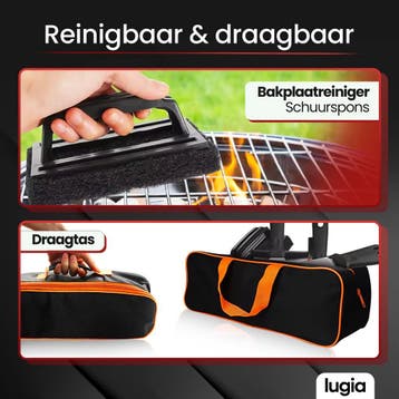 Lugia 34-delige BBQ Accessoires Set met tas, Ophalen of Verzenden, Nieuw, Lugia