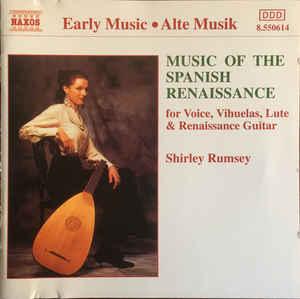 cd - Shirley Rumsey - Music Of The Spanish Renaissance, Verzenden, Zo goed als nieuw