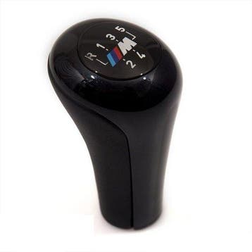 M pookknop leder / hoogglans zwart 5 bak origineel BMW pa..., Auto-onderdelen, Verzenden, Nieuw