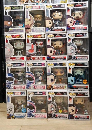 Funko - Funko Pop - Marvel (Doctor Strange, Taskmaster,