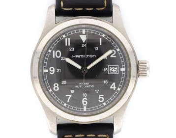 Hamilton - Khaki Field Auto - Zonder minimumprijs - H704550, Nieuw