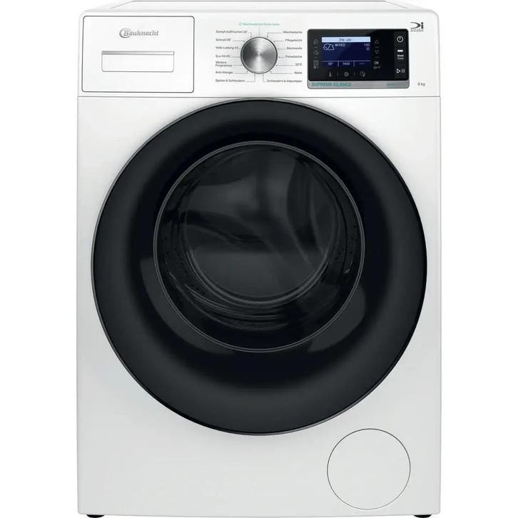 Bauknetcht B6r98esilencede - Wasmachine - 8 kg - 1400 tpm -, Witgoed en Apparatuur, Wasmachines, Nieuw, Voorlader, 85 tot 90 cm