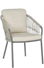 Suns Nappa dining stoel MRG frame en camel sand rope knot, Nieuw