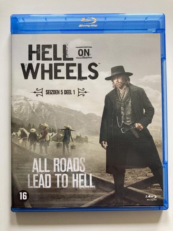 HELL ON WHEELS SEASON 5 PART 1 (BLURAY), Cd's en Dvd's, Blu-ray, Gebruikt, Verzenden