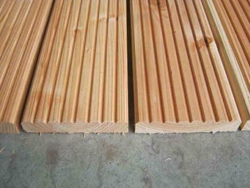 Douglas Vlonderplanken 28 x 140mm ( 3.00m , 4.00m en 5.00m), 25 tot 50 mm, Nieuw, Plank, 300 cm of meer