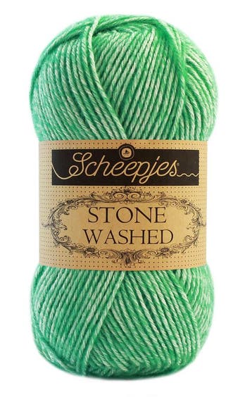 Scheepjes Stone Washed - 826 Fosterite - Katoen-mix Garen, Ophalen of Verzenden, Nieuw