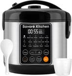 2dekans | Savoré Kitchen Rijstkoker met Stomer – 3L – 14, Witgoed en Apparatuur, Slowcookers, Ophalen of Verzenden, Zo goed als nieuw