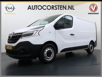 Renault Trafic 2.0dCi 120PK T29 L1H1 Trekhaak Airco Navi Eur, Stof, Gebruikt, Euro 6, Renault