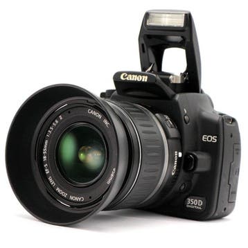 Canon EOS 350D + EF-S 18-55mm f/3.5-5.6 II #VINTAGE DSLR, Nieuw