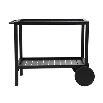 *WOONWINKEL* Lavis Cain Trolley Op Wielen Zwart, Verzenden, Nieuw