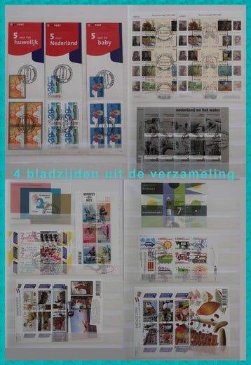 Nederland 2001/2010 - Verzameling van Postzegels, Velletjes,, Postzegels en Munten, Gestempeld