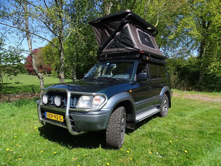 4x4 Camper huren – Toyota Land Cruiser met daktent | km vrij, Caravans en Kamperen, Verhuur