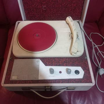 Teleradio Misa - Portable Suitcase Platenspeler, Nieuw