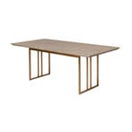 *WOONWINKEL* Kare Design Cesaro Design Eettafel Hout Met Kop, Huis en Inrichting, Tafels | Eettafels, Verzenden, Nieuw