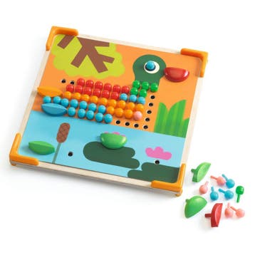 Djeco mozaïek speelgoed Mini Animo  van €22,99 voor €11,50, Ophalen of Verzenden, Nieuw