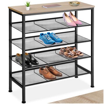 Schoenenrek Bournemouth 75,5x30,5x85,5cm, Verzenden, Nieuw
