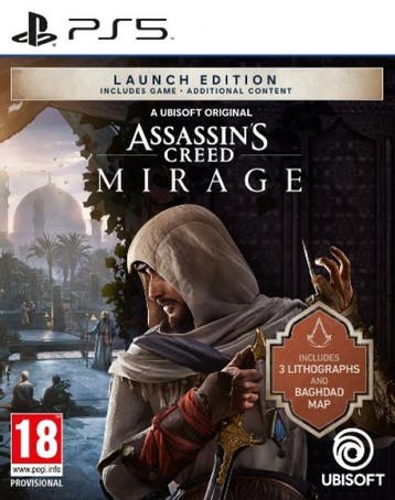 Assassins Creed Mirage Launch Edition (PlayStation 5), Spelcomputers en Games, Games | Sony PlayStation 4, Verzenden, Gebruikt