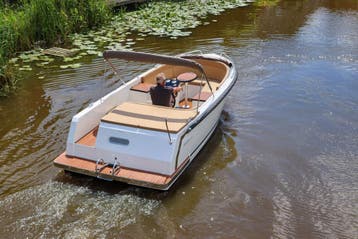 Reitdieper 635 met Suzuki 30 pk. | Open Doorloop | Vaarklaar, Nieuw, Polyester, Benzine, Buitenboordmotor