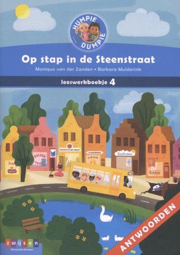 Leeswerkboekje 4 / Op stap in de Steenstraat / Antwoorden /, Verzenden, Gelezen, Monique van der Zanden