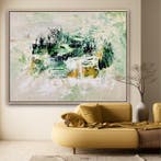 Ester Reut - La cascata del bosco XXL, Antiek en Kunst, Kunst | Schilderijen | Modern