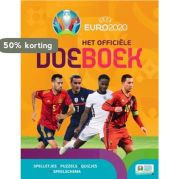 Het officiële doeboek / Euro 2020 - Emily Stead, Verzenden, Zo goed als nieuw, Emily Stead