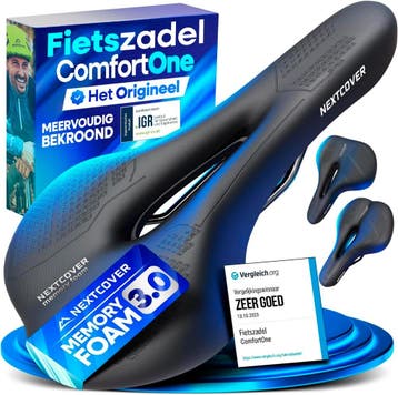 2dekans | Nextcover Fietszadel - Memory Foam 3.0 -, Ophalen of Verzenden, Zo goed als nieuw, Nextcover