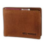 HillBurry V88806 Compacte Leren Heren Portemonnee Bruin, Overige merken, Bruin, Verzenden, Nieuw
