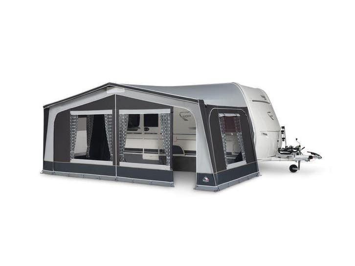 Dorema caravanvoortent Monza xl 270 antraciet, Caravans en Kamperen, Voortenten en Luifels, Nieuw, Dorema