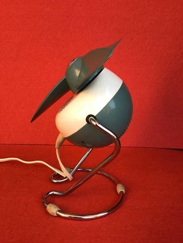Elektrische ventilator - plastic metaal - 1950er fan uit