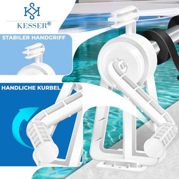 Zwembadrol - premium rolsysteem voor zwembad - 105cm x, Verzenden, Nieuw