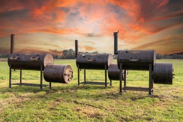 20 inch Grilltrailer smoker, 5mm staaldikte Amerikaanse BBQ, Ophalen of Verzenden, Nieuw, Grilltrailer