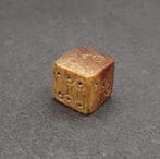 Oud-Romeins Been Dobbelspellen - 10 mm (Zonder minimumprijs)