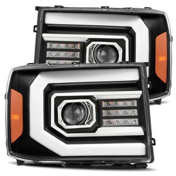 AlphaRex 07-13 GMC 1500HD PRO-Series Proj Headlights Plank, Ophalen of Verzenden, Nieuw