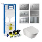 Geberit UP320 Toiletset | BWS Metro 56cm | Sigma Drukplaat, Ophalen of Verzenden, Nieuw, Overige typen