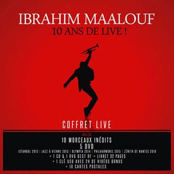 cd box - Ibrahim Maalouf - 10 Ans de Live !, Verzenden, Zo goed als nieuw