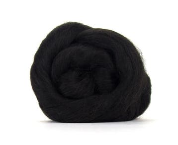 Alpaca zwart, Hobby en Vrije tijd, Spinnewielen en Spinnen, Ophalen of Verzenden, Nieuw, Spinwol