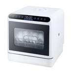 Mini Vaatwasser Wit 1000W – Zonder Aansluiting – 6L, Minder dan 85 cm, Nieuw, Ophalen of Verzenden, 45 tot 60 cm