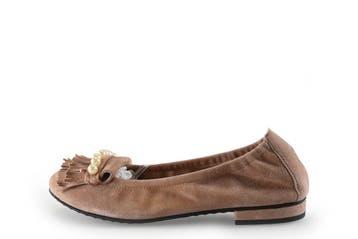 Kennel Schmenger Ballerinas in maat 37 Beige, Verzenden, Beige, Ballerina's, Zo goed als nieuw